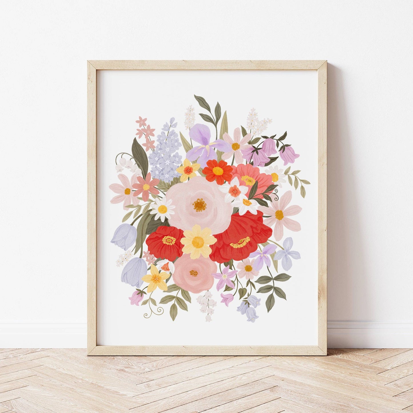Affiche Explosion florale
