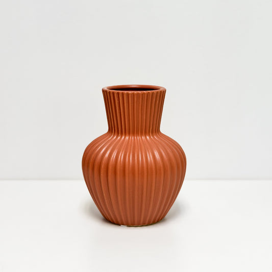 Vase terracotta en céramique