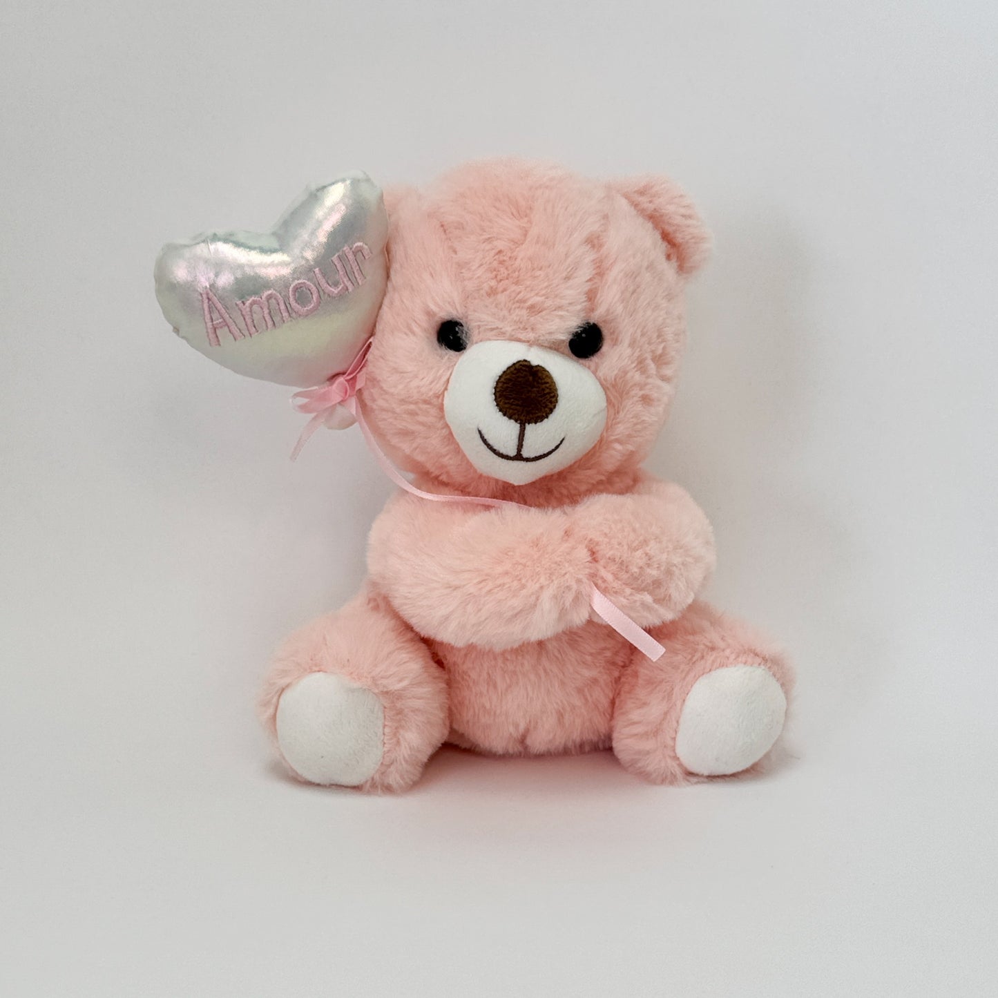 Ourson en coeur 9 po