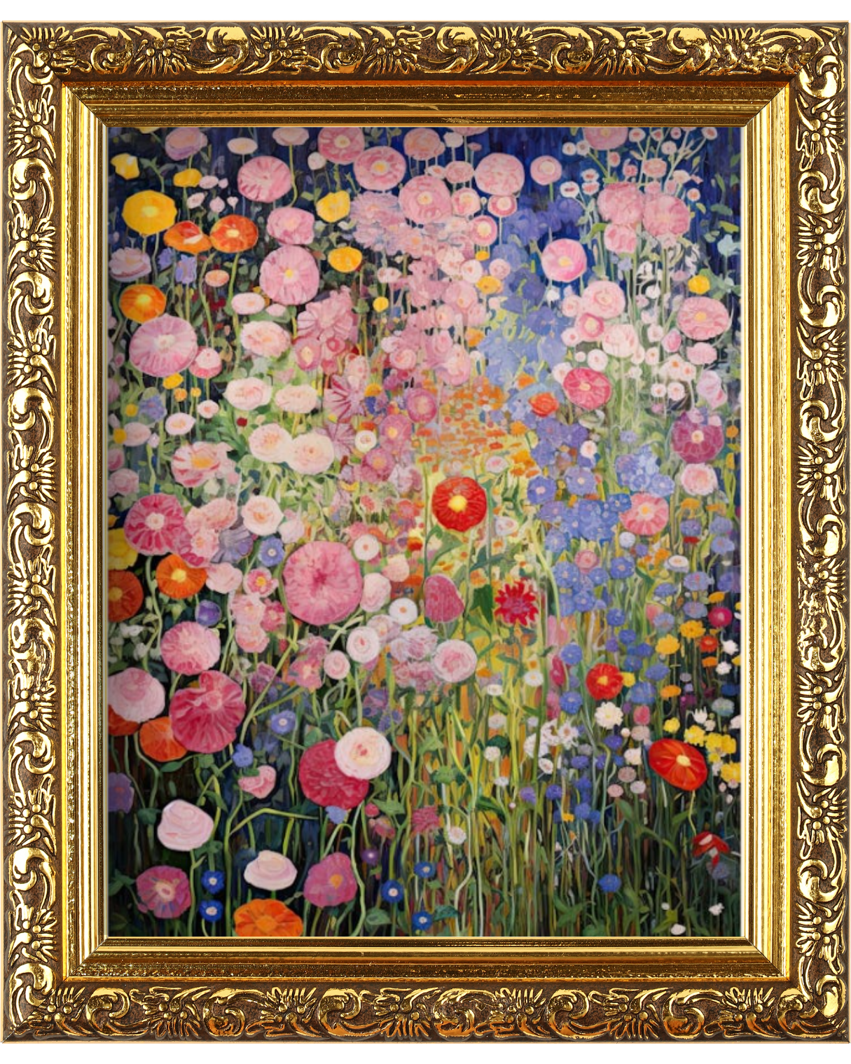 Klimt - Jardin de fleurs