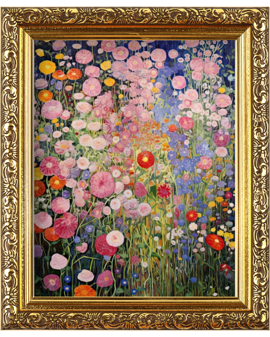 Klimt - Jardin de fleurs