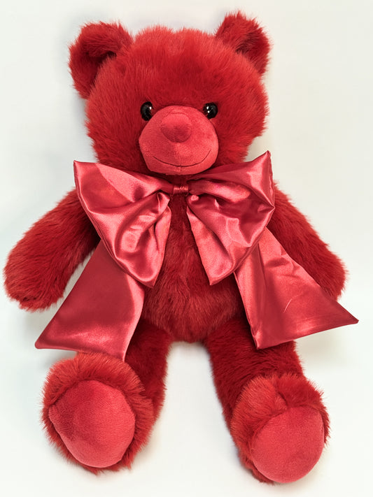 Rouge velours - ourson 20 po